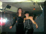 Emilia und Karin auf der Tanzflche